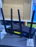 A picture of Internet routers