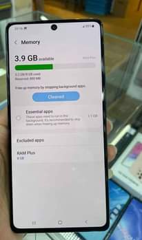 A picture of Samsung Galaxy A71 5G