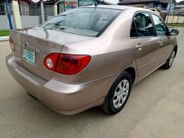 A picture of NEATLY USED 2004 MODEL TOYOTA COROLLA Absolutely nothing to fix
