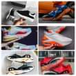 A picture of sneakers world