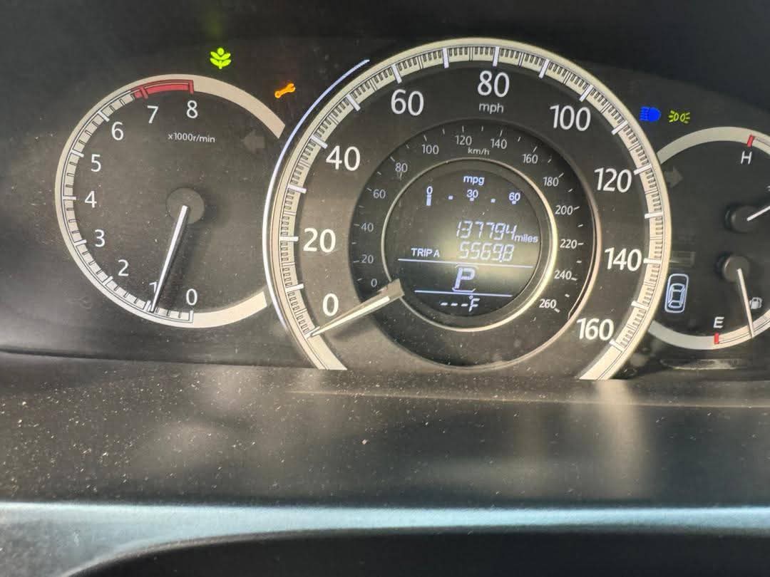 A picture of Honda accord 2016