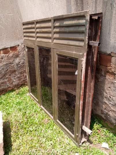 A picture of 4 8 double door with glasses