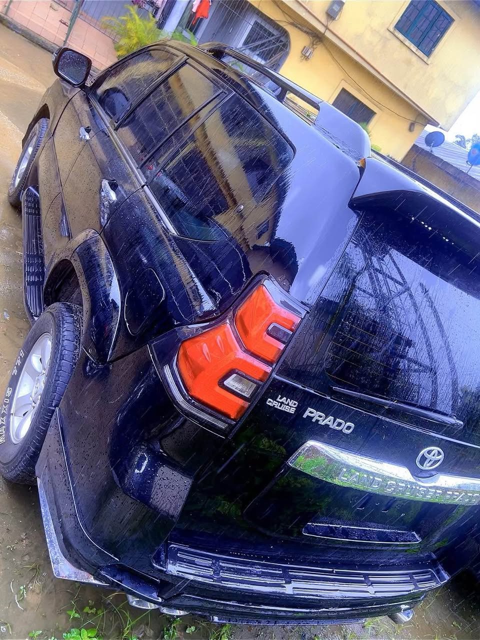 A picture of Toyota Prado 2006 converted to 2020