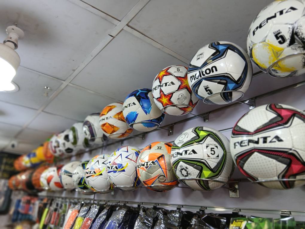 A picture of Sports and gym equipments