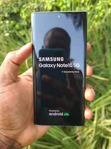 A picture of Samsung galaxy Note10 5G