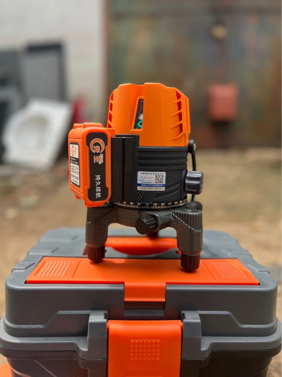A picture of Laser Leveling