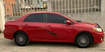 A picture of Registered 2012 Toyota corolla first body engine and gear working