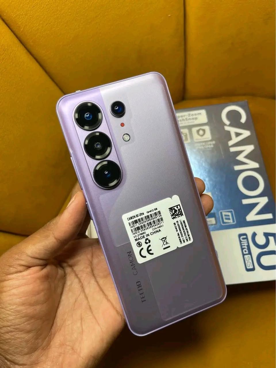 A picture of Tecno Camon 50 ultra 5G