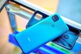 A picture of Redmi 9c in perfect condition on sale 128gb