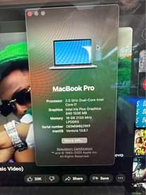 A picture of MacBook Pro