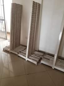 A picture of supermarket shelves doubles used on sale at 1m 0776182539