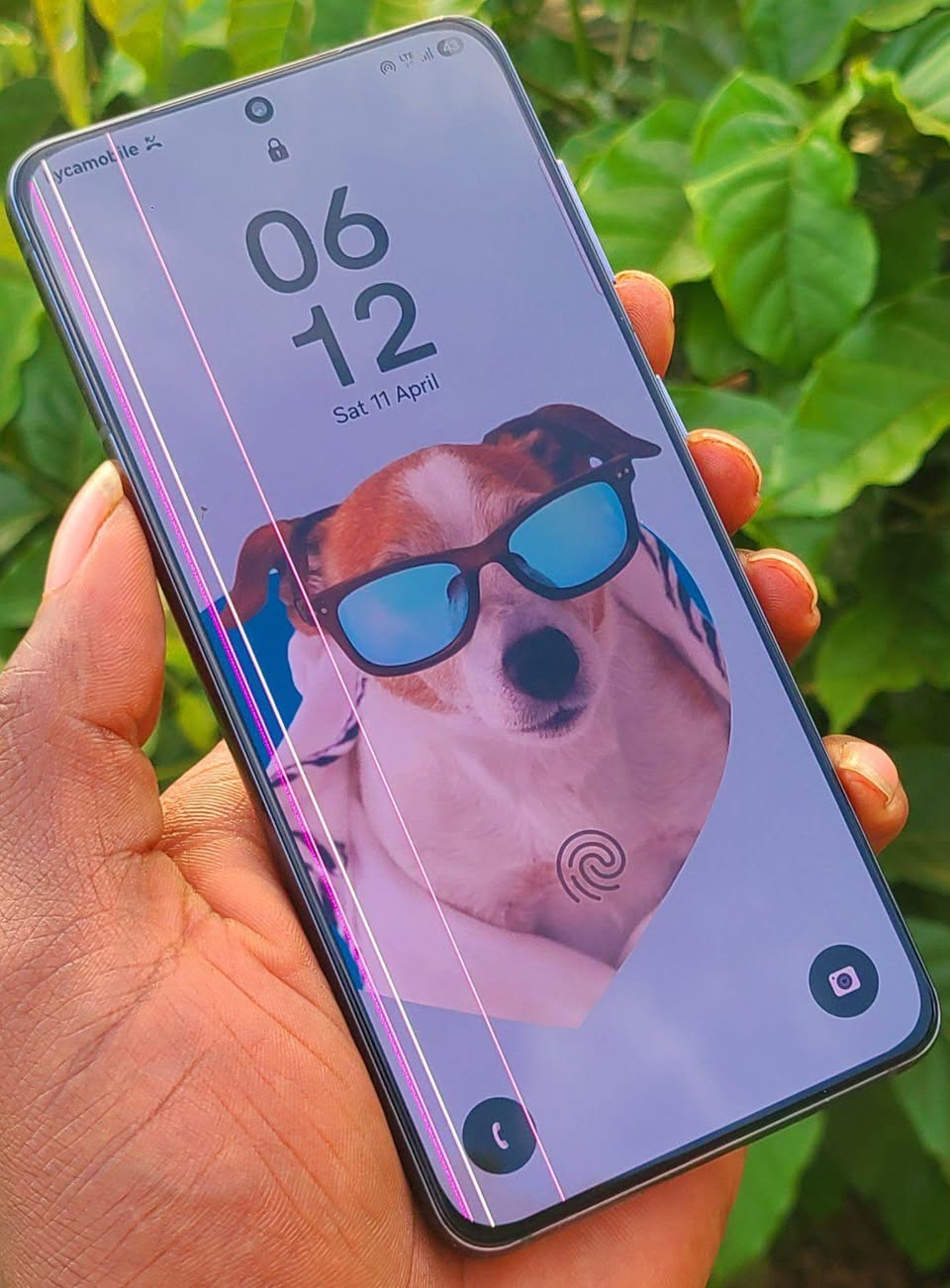 A picture of Sumsung galaxy s21 5g