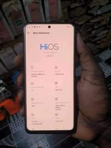 A picture of Tecno camon 18 premier 256 storages Ram 8gb