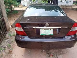 A picture of Toyota camry 2004 model in perfect working condition Location Umuahia