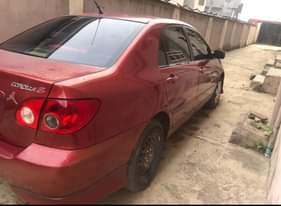 A picture of 10 months used Corolla sport 05 First user First registration