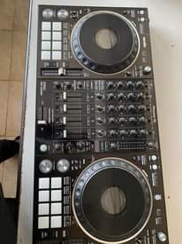 A picture of DJ equipments