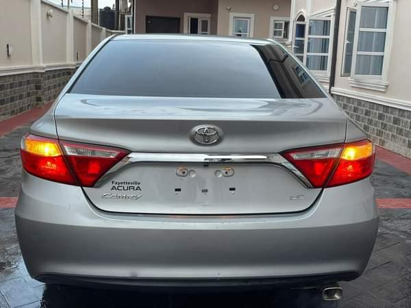 A picture of wow This is crispy clean Toyota Camry 2016 model registered