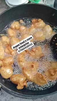 A picture of My family love eating akara and moi moi but my