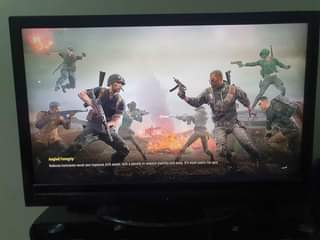 A picture of TV inch 47