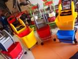 A picture of Mopping buckets trolley