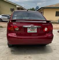 A picture of Briefly used Toyota Corolla First body pan Clean in out
