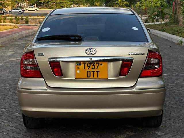 A picture of TOYOTA PREMIO Tsh 15 800 000 