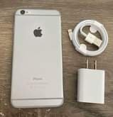 A picture of I phone 6 plain Samsung s9