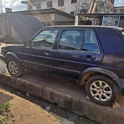 A picture of Golf scrap car for sale