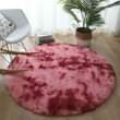 A picture of Carpet za manyoya za duara jamn mzgo mpya kabsa kwa