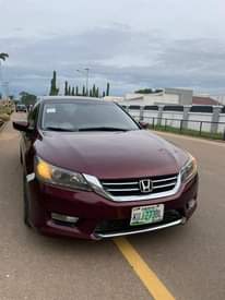 A picture of VERY CLEAN HONDA ACCORD SPORT 2013 MODEL PRICE 7.6M LOCATION