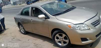 A picture of Belgium standard super sharp 08 Toyota corolla absolutely nothing to