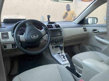 A picture of Toyota corolla 2013 model Tokunbo