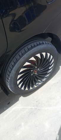 A picture of Toyota wish new mordel