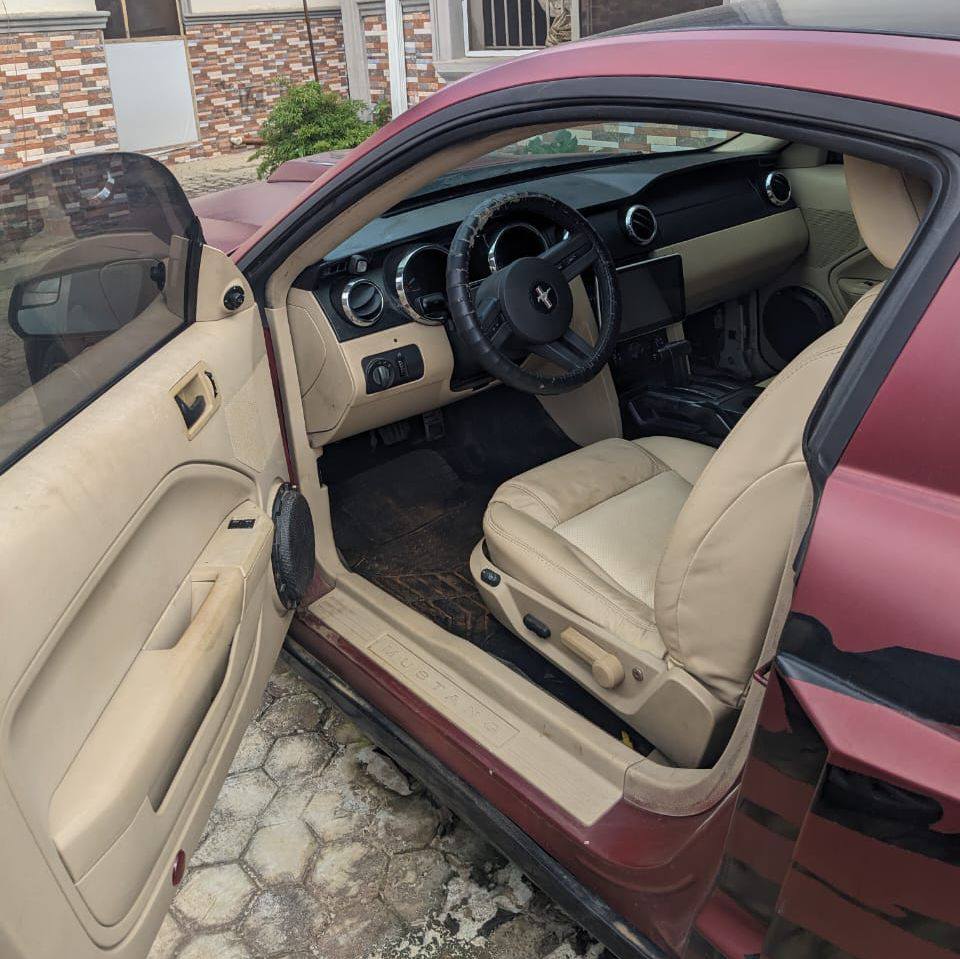 A picture of 2008 Registered ford mustang Call me 09123431364
