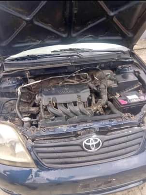 A picture of Toyota Corolla working perfectly