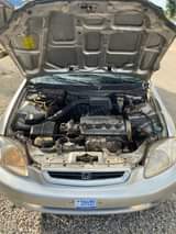 A picture of Blessed first body 1999 Civic fish eye Manual Transmission