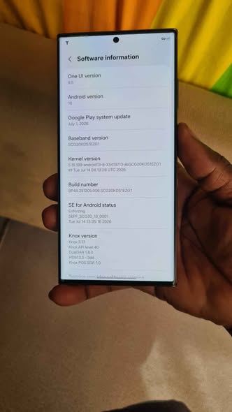 A picture of Galaxy 23 Ultra