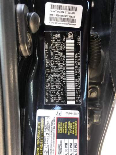 A picture of SUPER DISTRESS A Super Clean Foreign Used Toyota Camry 2016