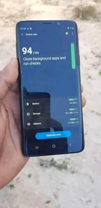 A picture of Samsung s9 plus