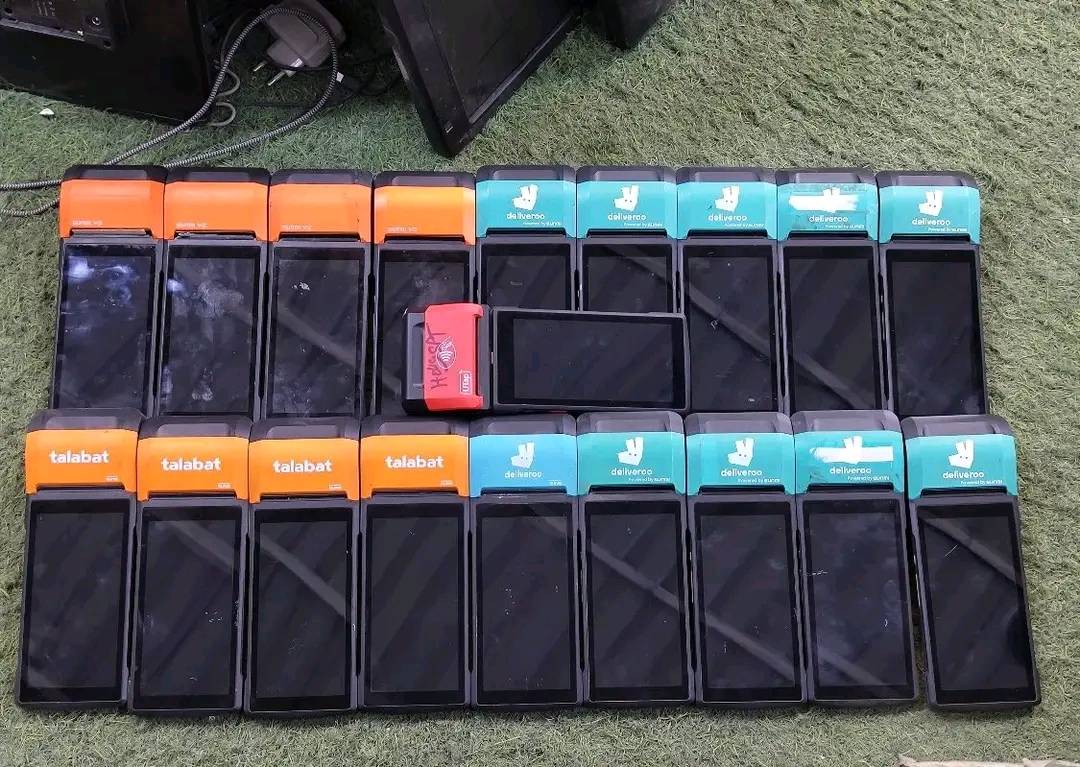A picture of Pos machines