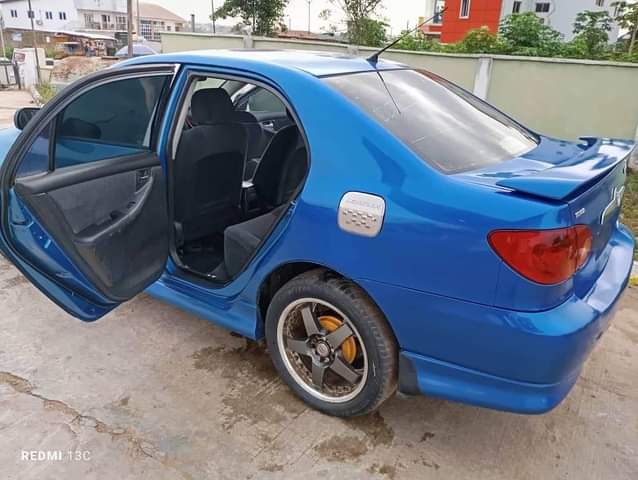 A picture of Corolla sport