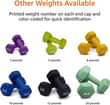 A picture of Amazon Basics Neoprene Workout Dumbbell