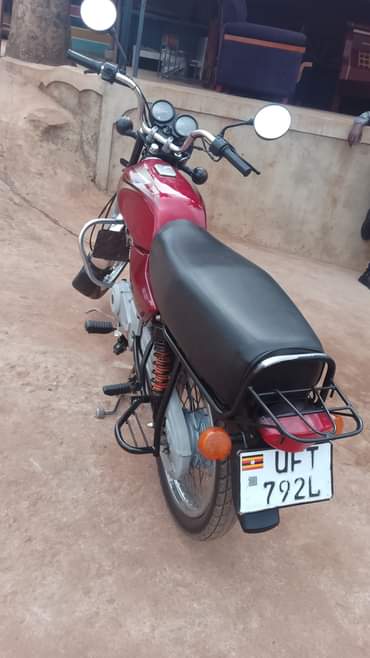 A picture of Bajaj boxer for sale just 3.75m just call WhatsApp on