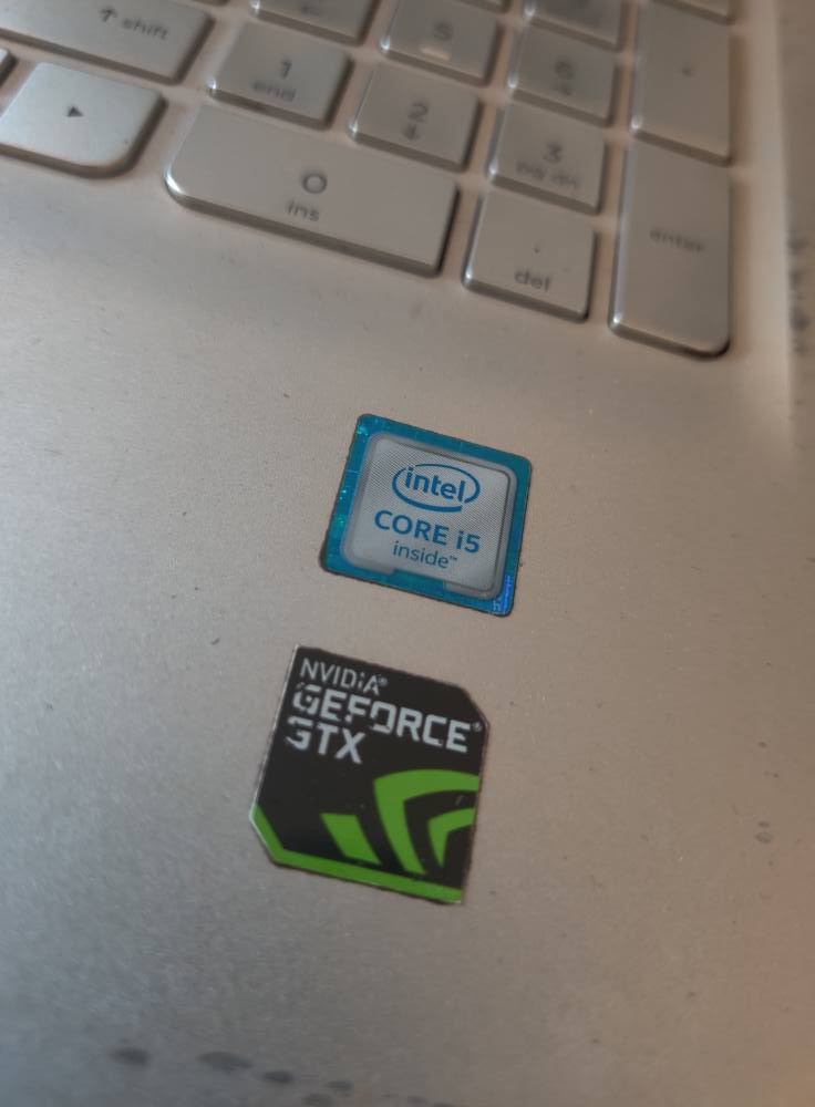 A picture of HP Envy laptop
