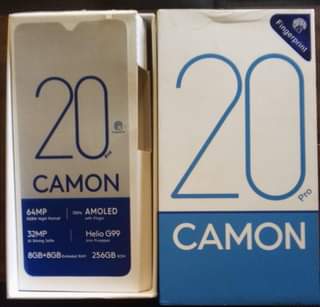 A picture of Tecno Camon 20 Pro