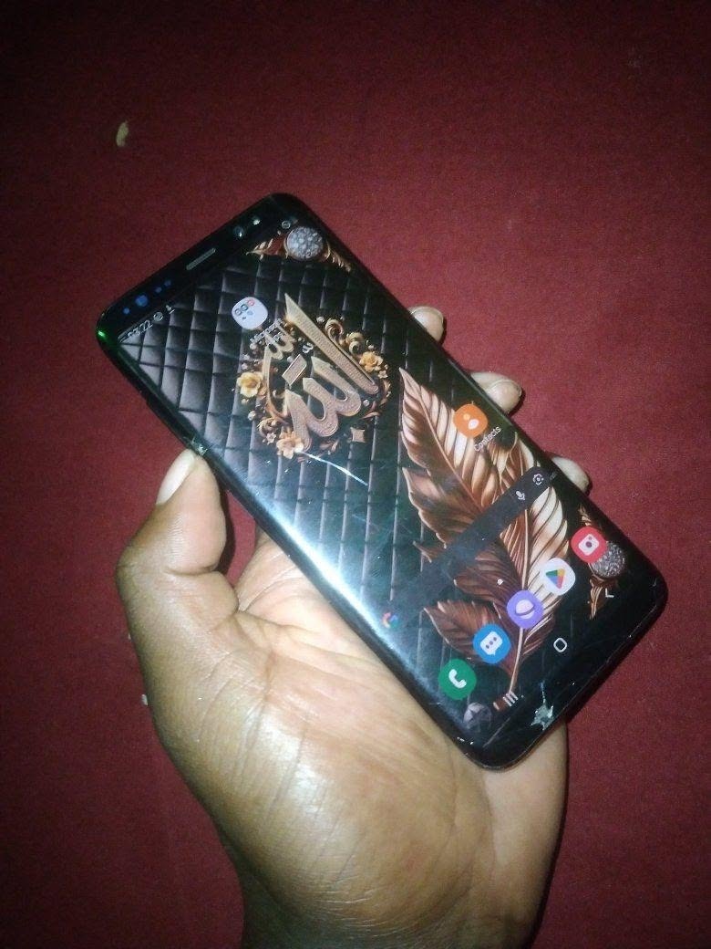 A picture of Samsung galaxy s8