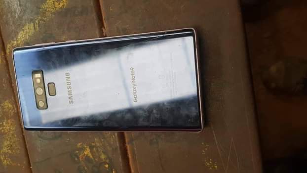 A picture of Galaxy note 9