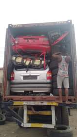 A picture of All cars for sale in lagos just offloaded container yesterday
