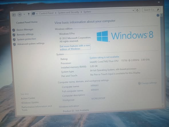A picture of Dell duo core 3gb ram 160gb storage at ugx 150k