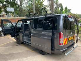 A picture of Vans for hire